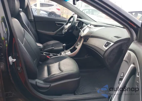 2013 Hyundai Elantra Limited из США, поврежденный, VIN 5NPDH4AE4DH424186